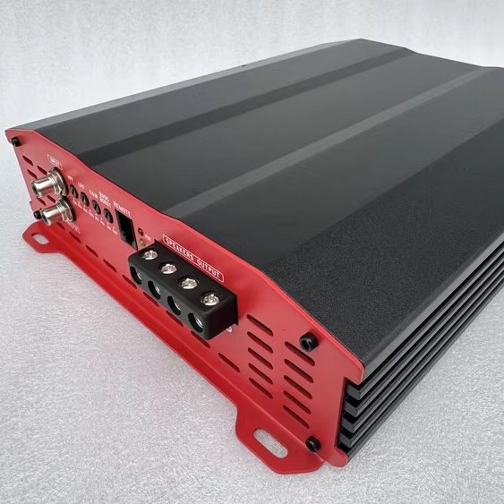 LBBR-5000.1D Brazilian Style Series 5000 Watts Max, 1 Ohm Full Range Class D Small Sized Monoblock Amplifier